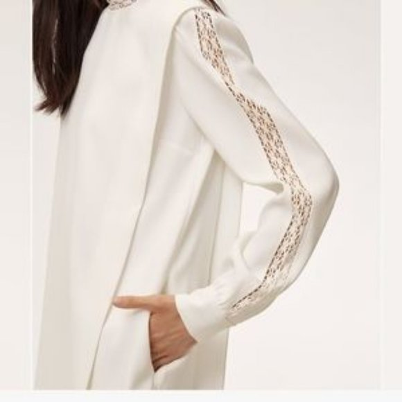 Aritzia Wilfred Raylen Dress size S oak - Picture 15 of 16